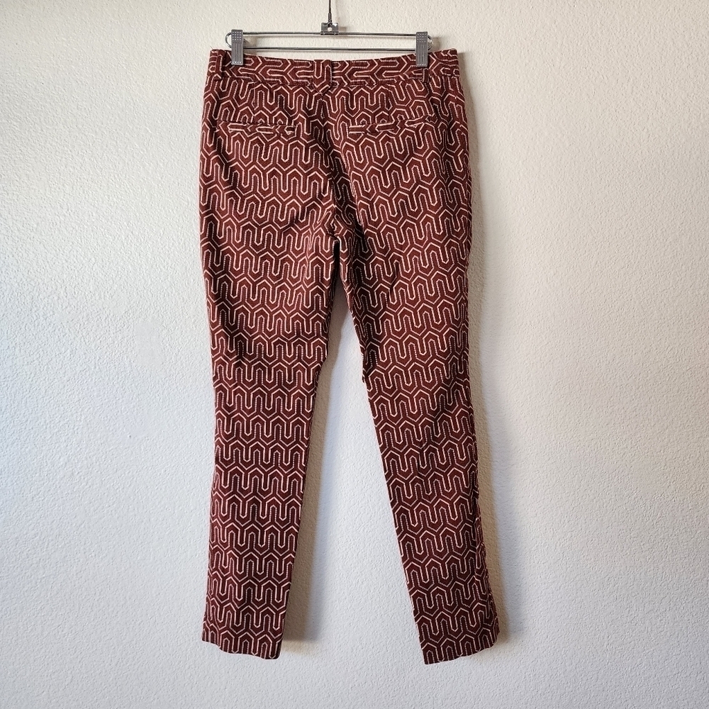 Anthropologie Cartonnier Geometric Charlie Trouser 4 - Picture 4 of 7